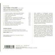 MESSE DE LA NATIVITE DE LA VIERGE