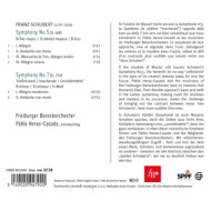 SCHUBERT SYMPHONIES NOS. 5 & 7 UNFINISHED