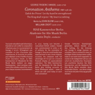 HANDEL CORONATION ANTHEMS