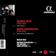 RAVEL/SHOSTAKOVICH: PIANO TRIOS (NO. 2)