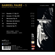 GABRIEL FAURE-5:SONATAS 1 & 2...