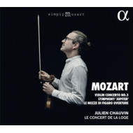 MOZART: VIOLIN CONCERTO NO. 3/SYMPHONY JUPITER/LE NOZZE