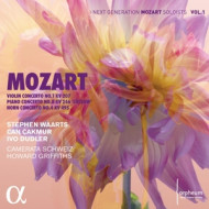 MOZART: VIOLIN CONCERTO NO.1 KV207/PIANO CONCERTO NO.8