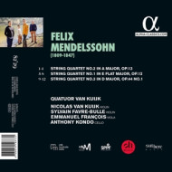 MENDELSSOHN: COMPLETE STRING QUARTETS, VOL. 1