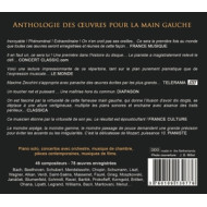 ANTHOLOGIE DES OEUVRES POUR LA MAIN