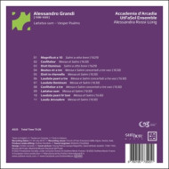 GRANDI: LAETATUS SUM - VESPER PSALMS