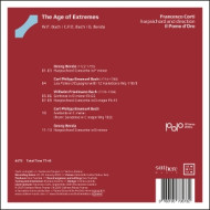 THE AGE OF EXTREMES: W.F. BACH, G. BENDA & C.P.E. BACH