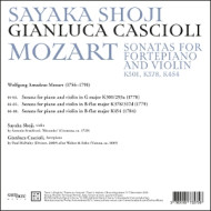 MOZART: SONATAS FOR FORTEPIANO AND VIOLIN K. 301, K. 378, K. 454
