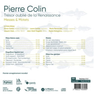 PIERRE COLIN: TRESOR OUBLIE DE LA RE