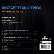 MOZART PIANO TRIOS
