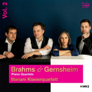 BRAHMS & GERNSHEIM PIANO QUARTETS VOL.2