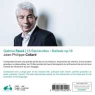 FAURE: 13 BARCAROLLES & BALLADE OP.19