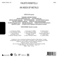 ROMITELLI: AN INDEX OF METALS