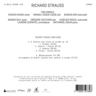 RICHARD STRAUSS: PIANO QUARTET, OP. 13 - METAMORPHOSEN FOR STRING SEPTET (LIVE)