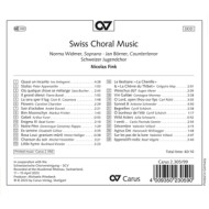 SWISS CHORAL MUSIC