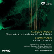 GIUSEPPE VERDI - GIACOMO PUCCINI: MESSA DI GLORIA - QUATTRO PEZZI SACRI