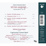 ICH BIN VERGNUGT: BACH CANTATAS BWV 51, 82 & 84