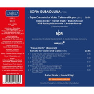 GUBAIDULINA: TRIPLE CONCERTO FOR VIOLIN, CELLO & BAYAN / REJOICE!