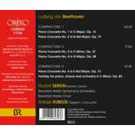 PLAYS BEETHOVEN'S PIANO CONCERTOS