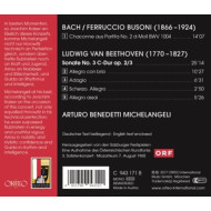 CHACONNE AUS PARTITA BWV1004/PIANO SONATA NO.3 OP.2/3