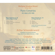 CONCERTOS POUR PIANO K456/K459