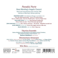 PARADISI PORTE - HANS MEMLING'S ANGELIC CONCERT