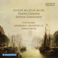 WILMS: CLARINET CONCERTO - SINFONIE CONCERTANTE