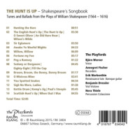 THE HUNT IS UP/SHAKESPEARE'S SONGBOOK