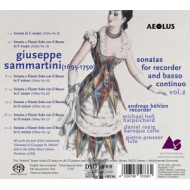 SAMMARTINI: SONATAS FOR RECORDER AND BASSO CONTINUO 2