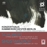 STRING QUARTET NO.14/CHAMBER SYMPHONY OP.110A