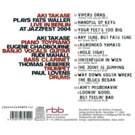 PLAYS FATS WALLER IN BERLIN
