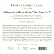 EUGENE GODECHARLE: SEI QUARTETTI PER HARPA, VIOLINO, VIOLA E BASSO, OP. IV