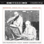 SONATAS FOR PIANO AND VIOLIN NO. 9 (KREUTZER) AND NO1
