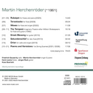 HERCHENROEDER: TERZATTACKE - MUSIC FOR LUTE & STRINGS