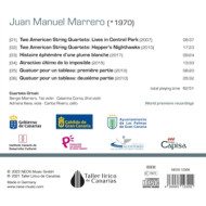 JUAN MANUEL MARRERO: STRING QUARTETS
