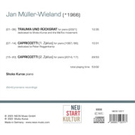 JAN MULLER-WIELAND: PIANO WORKS