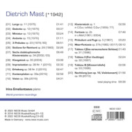 DIETRICH MAST: WORKS FOR PIANO