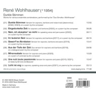 RENE WOHLHAUSER: DUNKLE STIMMEN