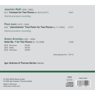 JOACHIM RAFF/PAUL JUON/ANTON ARENSKY