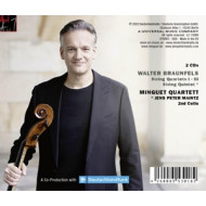 WALTER BRAUNFELS, STRING QUARTETS NOS. 1-3 & STRING QUINTET