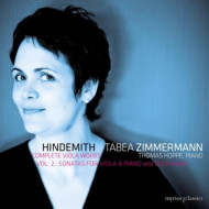 PAUL HINDEMITH: COMPLETE WORKS FOR VIOLA VOL.2: SONATAS FOR VIOLA & PIANO AND SOLO VIOLA