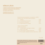 KARLIS LACIS: PIANO CONCERTO, LATVIAN SYMPHONY