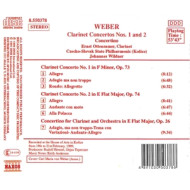 CLARINET CONCERTOS, CONCE