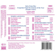 GREGORIAN CHANT -FEMALE