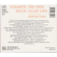 ELISABETH WELCH THIS THING CALLED LOVE