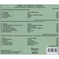 GREAT JAZZ, GREAT CLARINETS: 1953-1957