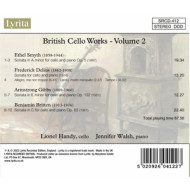 BRITISH CELLO WORKS VOLUME 2