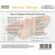 DANZA GAYA: MUSIC FOR TWO PIANOS