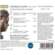 GEORGE LLOYD: SYMPHONIES NOS. 7-12