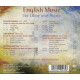 ENGLISH MUSIC FOR OBOE AND PIANO<br/><h5>Megjelenés: 2017-11-29</h5>